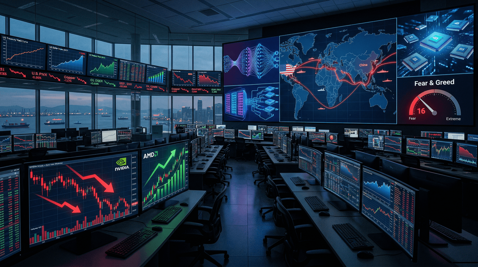 AI Stock Market Diverges April 12: Nvidia Falls 3%