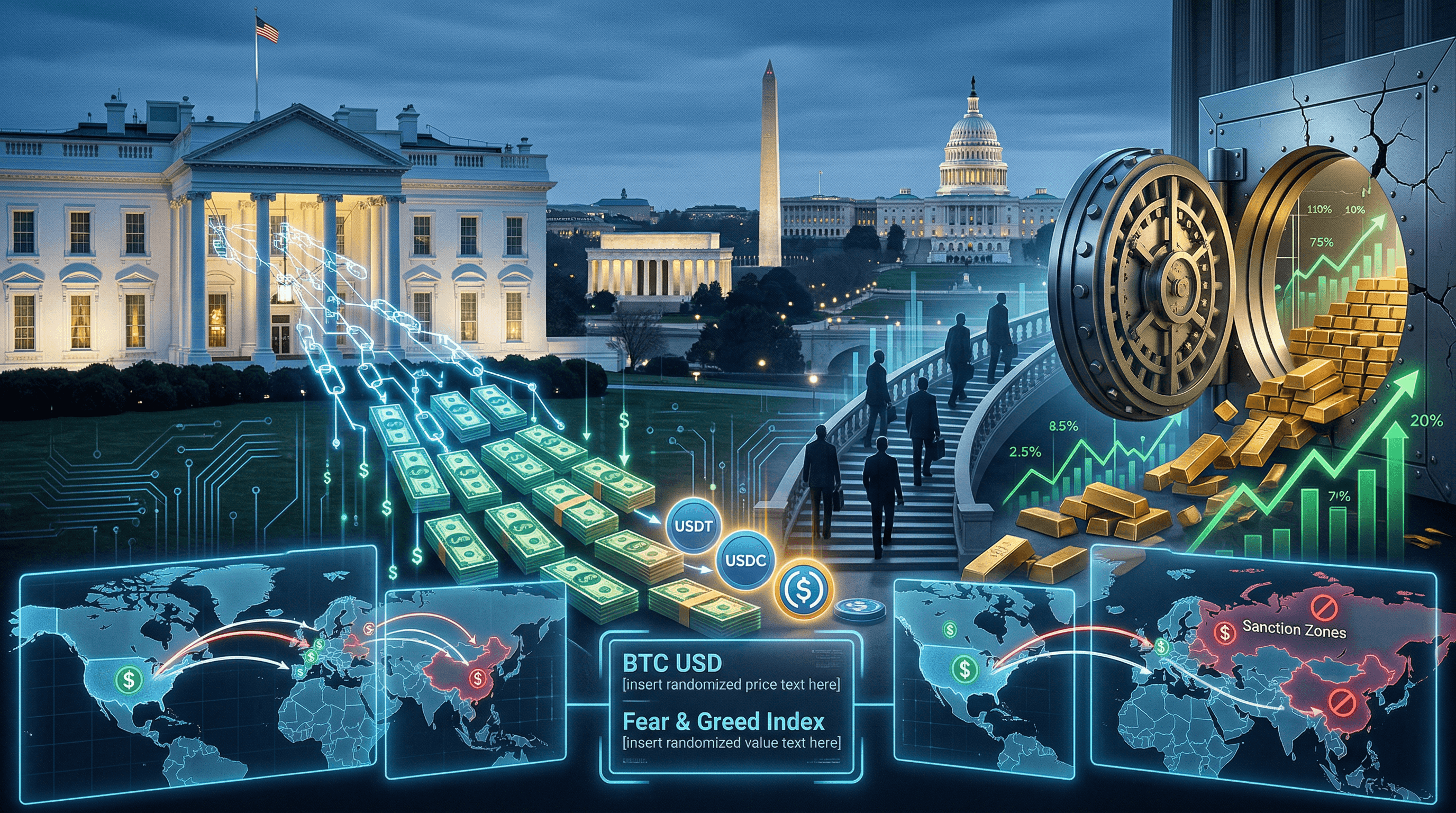 Stablecoin Yield Battle: White House Backs Crypto Over Banks