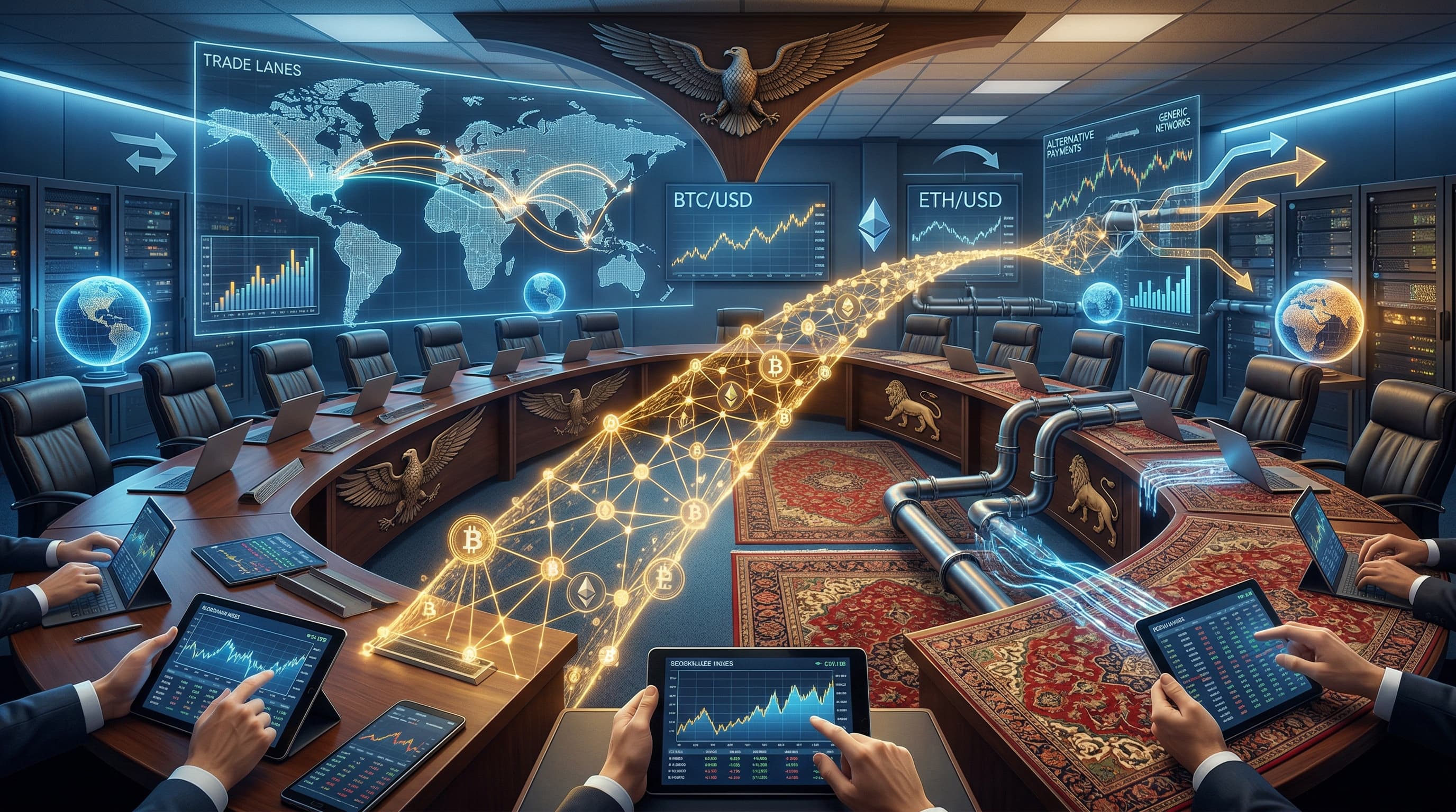 US-Iran Crypto Alignment Advances Sanctions Talks