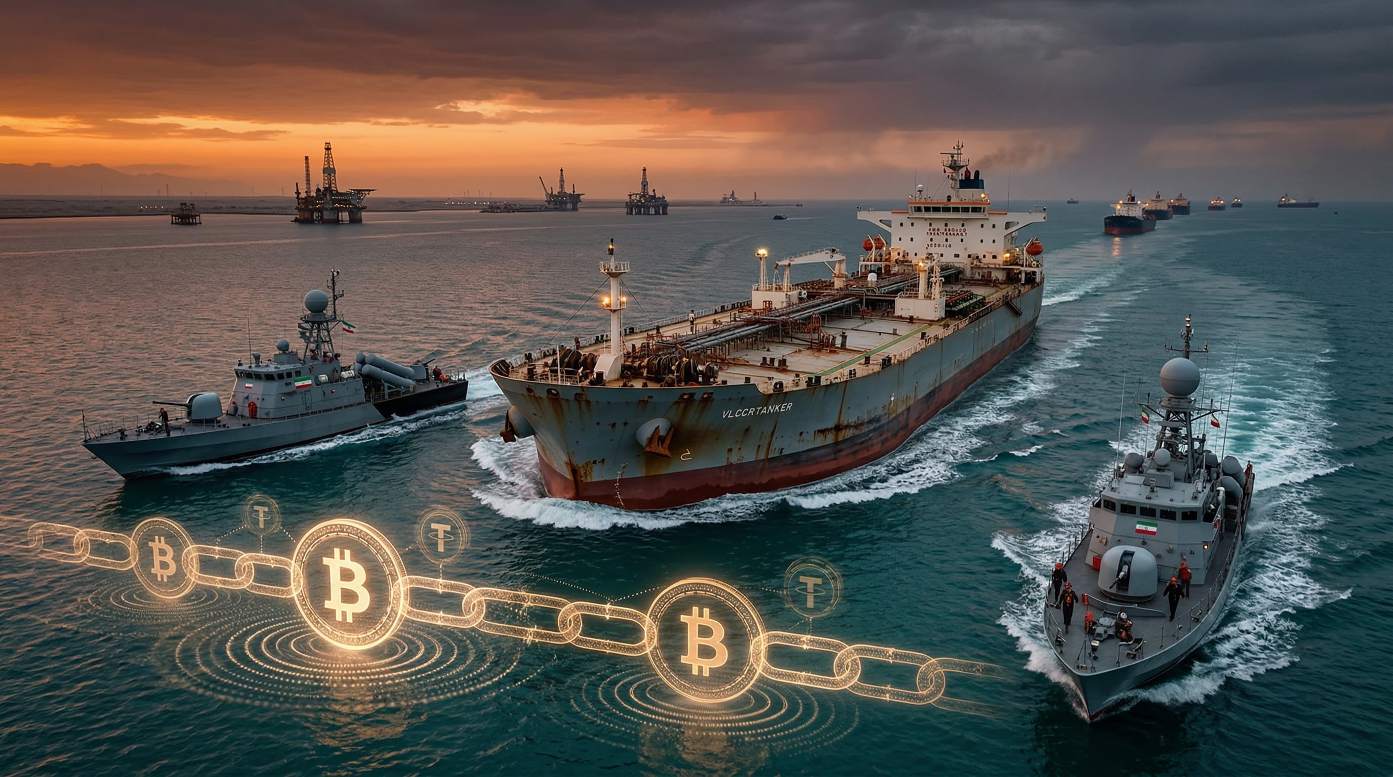 Iran Crypto Tolls Target Hormuz Strait Ships