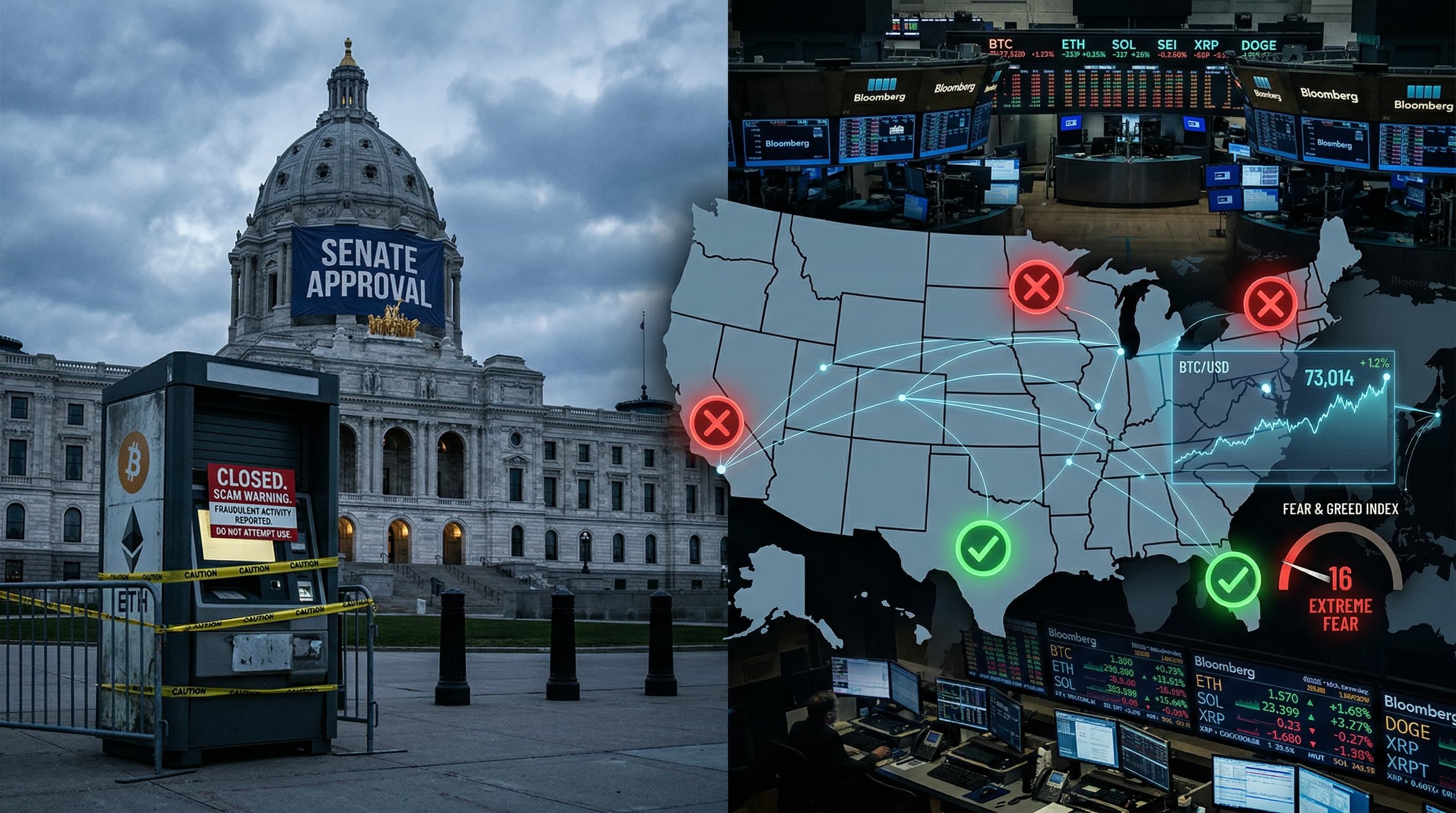 Minnesota Crypto Kiosk Ban Risks US Regulatory Patchwork