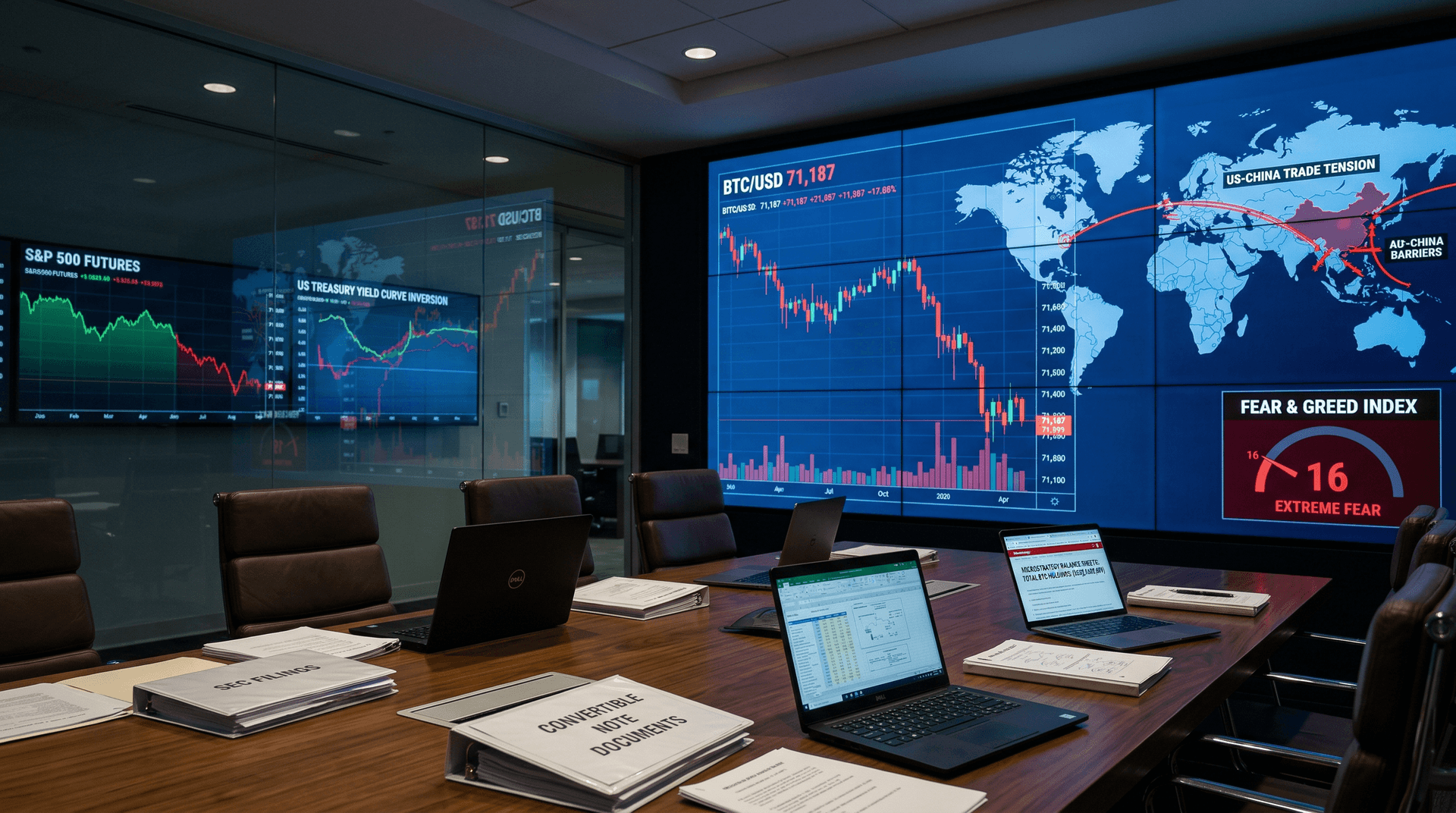 MicroStrategy Bitcoin Bet Faces Volatility Test