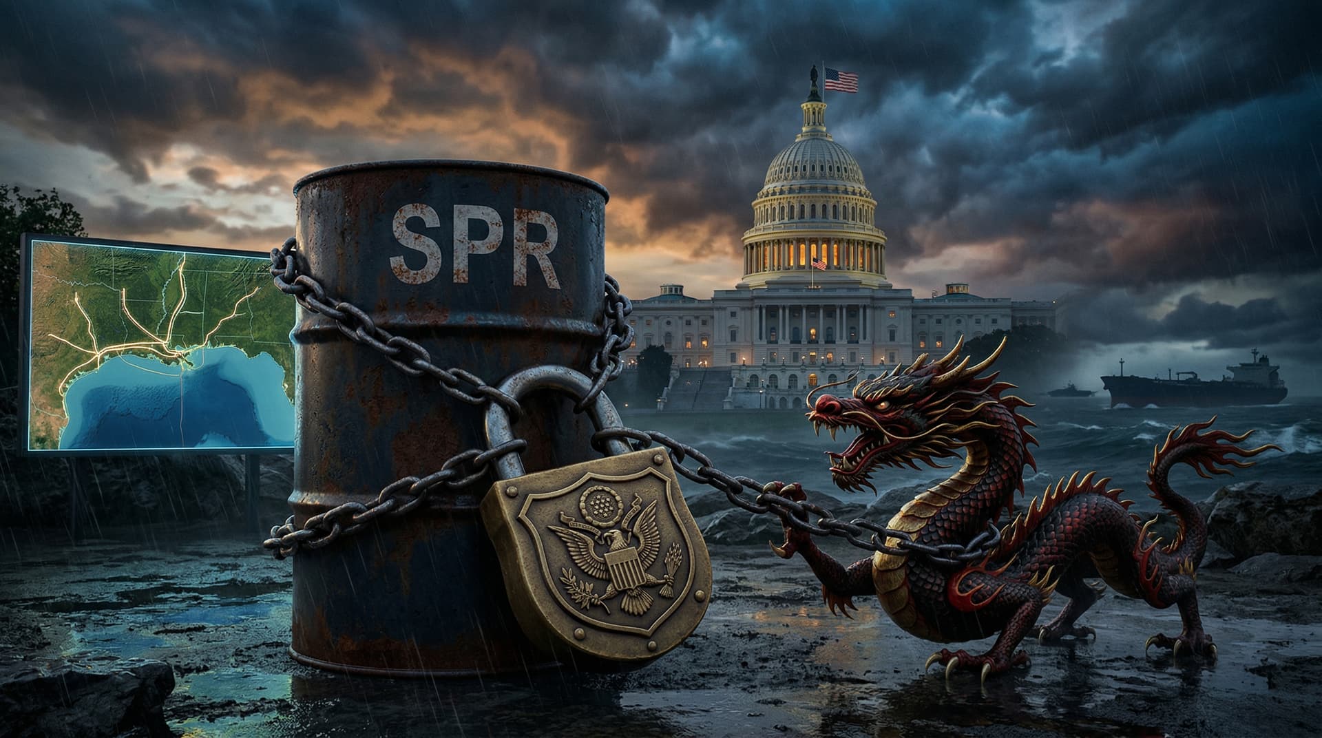 US Senate Blocks SPR Oil Sales to China in Geopolitical Move