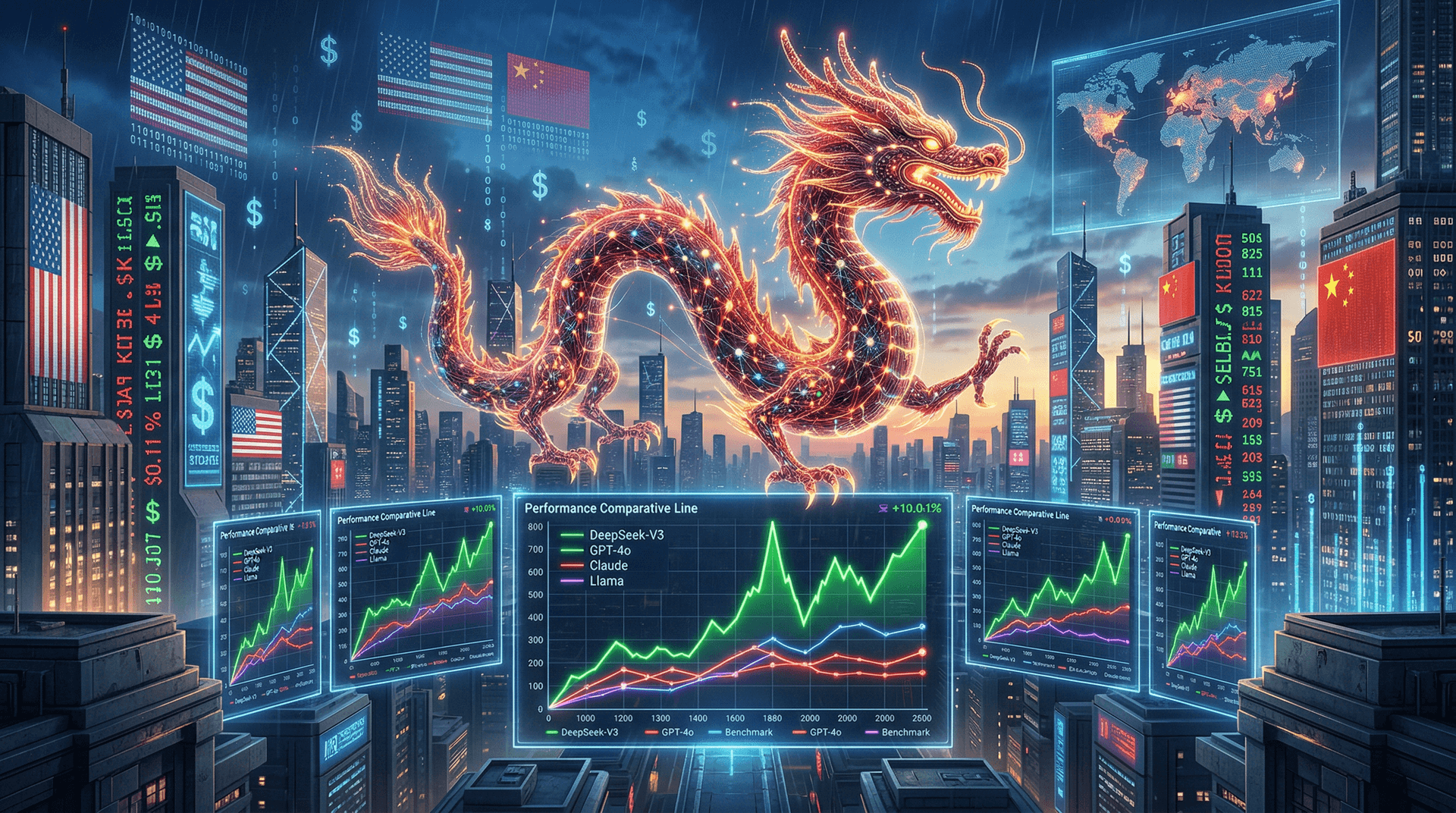 China's DeepSeek-V3 Upends AI Race with $6M Cost Efficiency