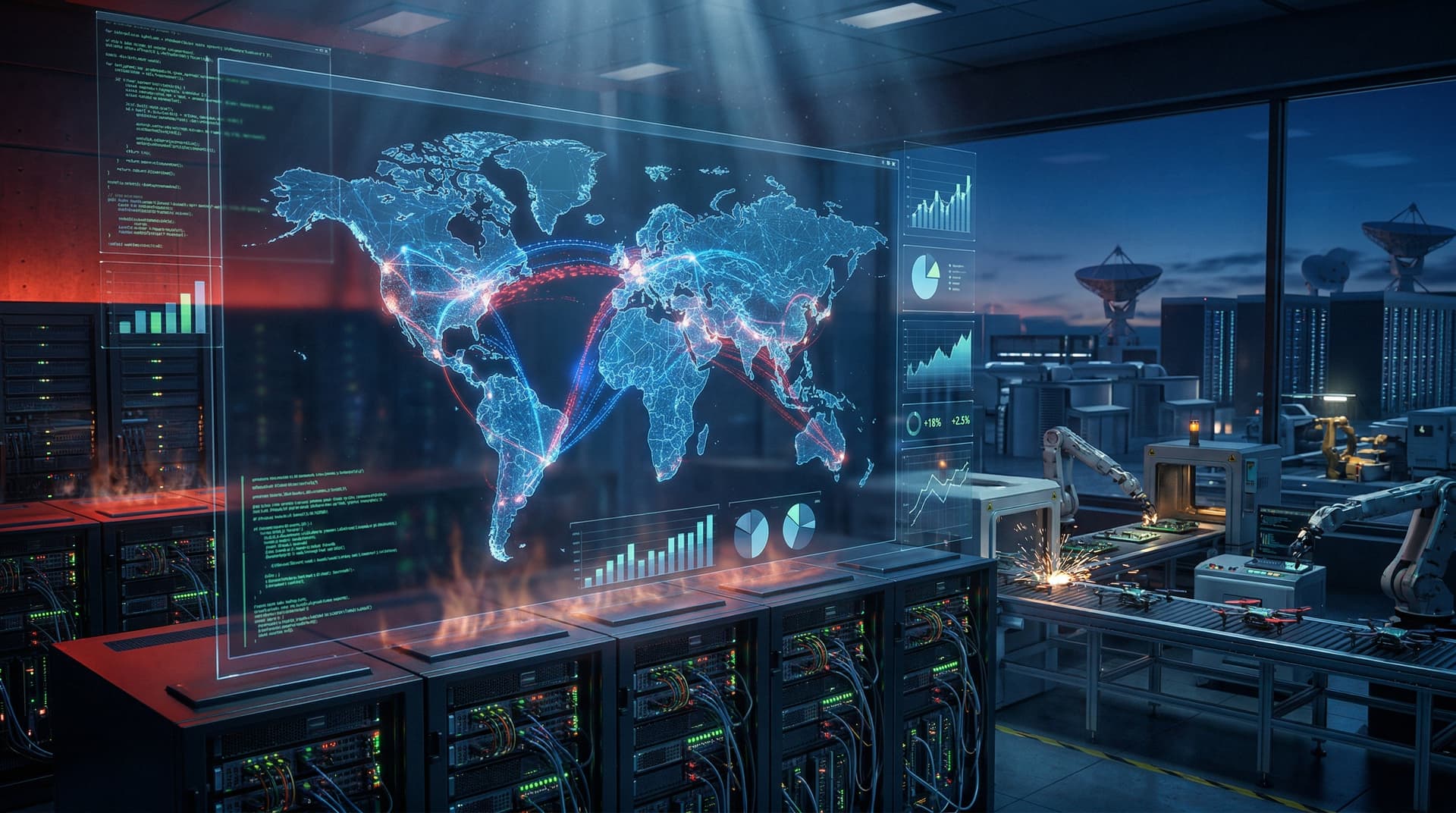 Global AI Arms Race Escalates: Nations Commit $200B to Military Tech in 2026