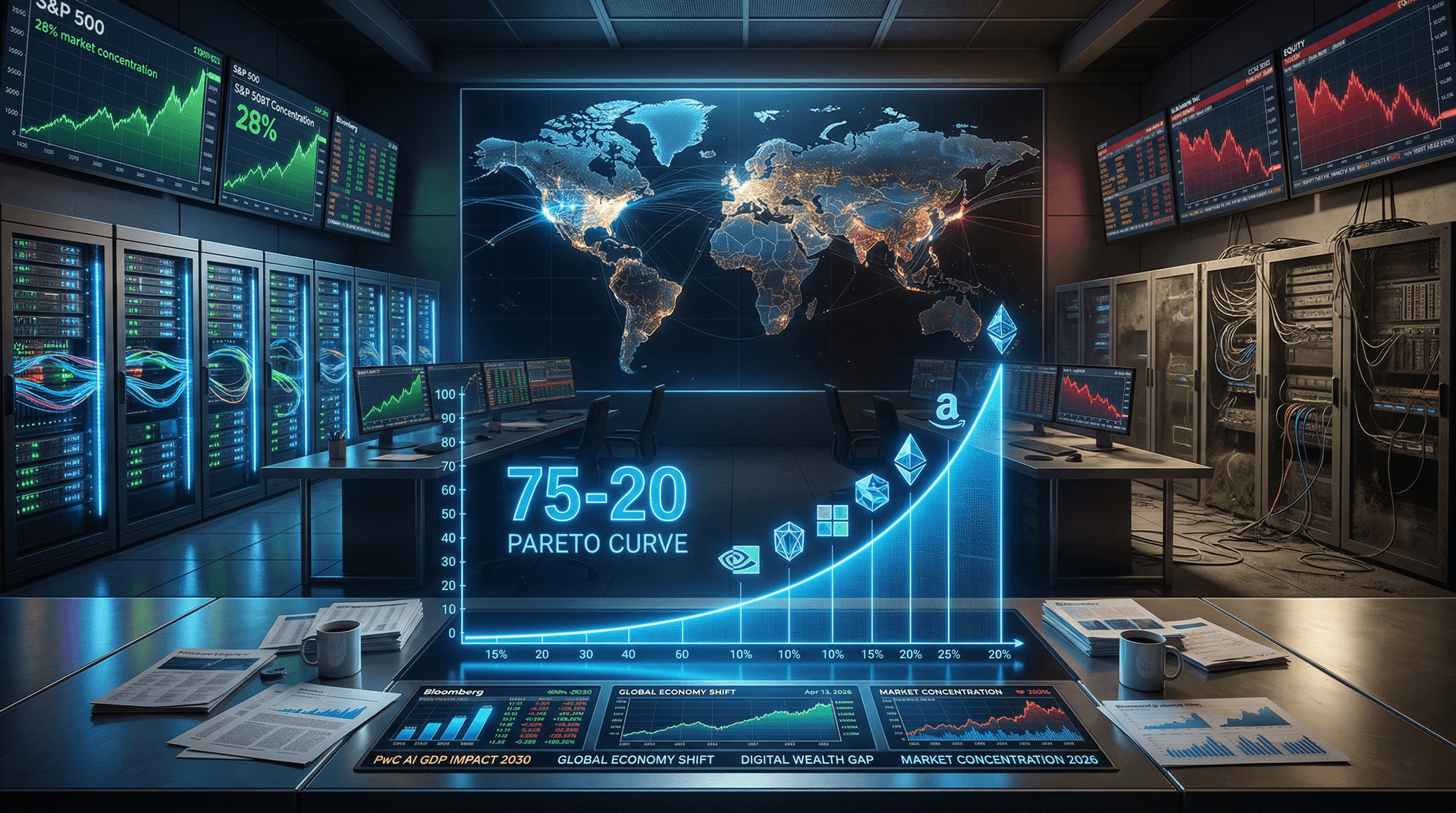 PwC: AI Economic Disparity Gives 75% Gains to Top 20% Firms