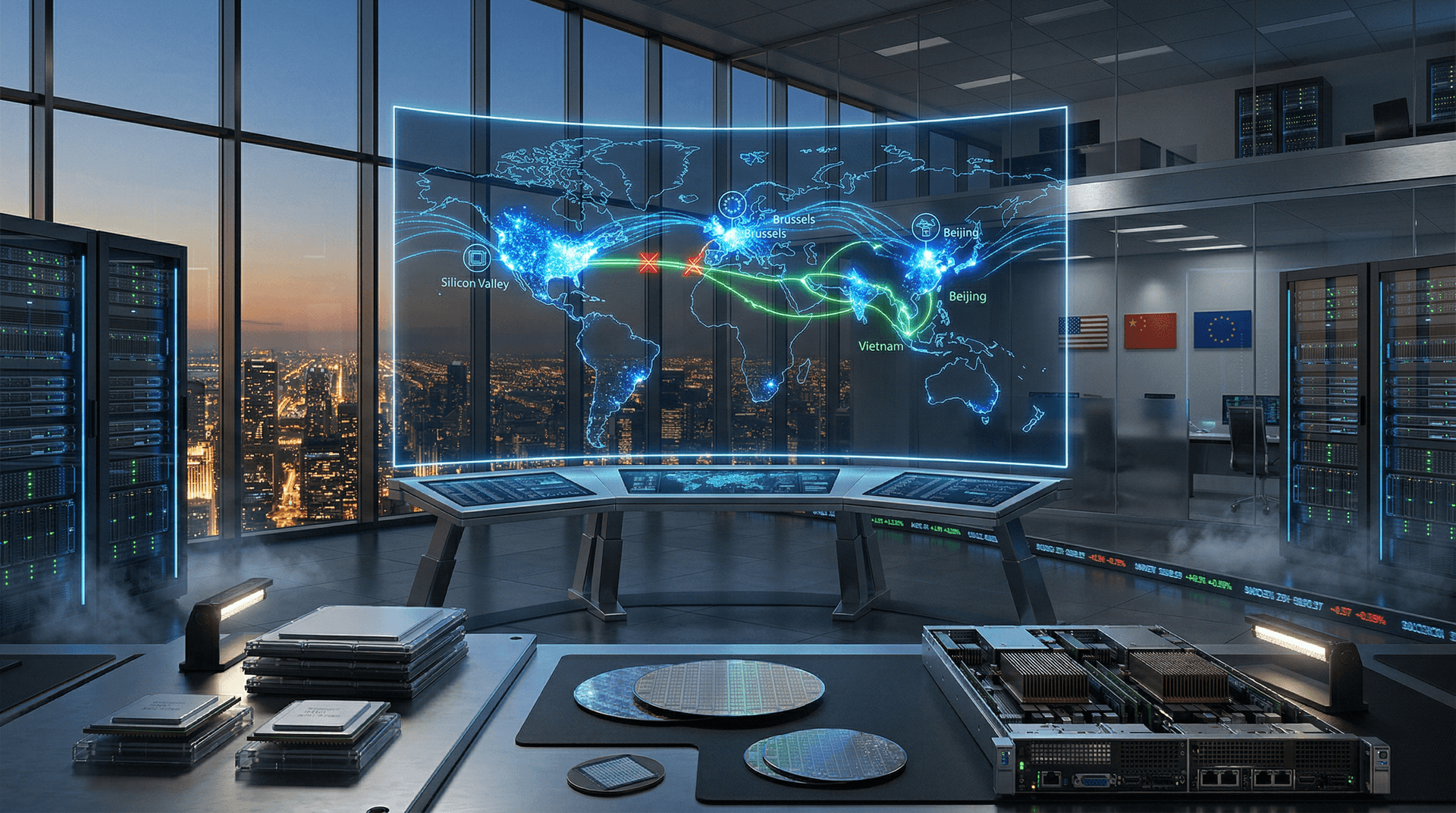 AI Geopolitics Escalates: US Curbs $200B Chip Trade Q2 2026