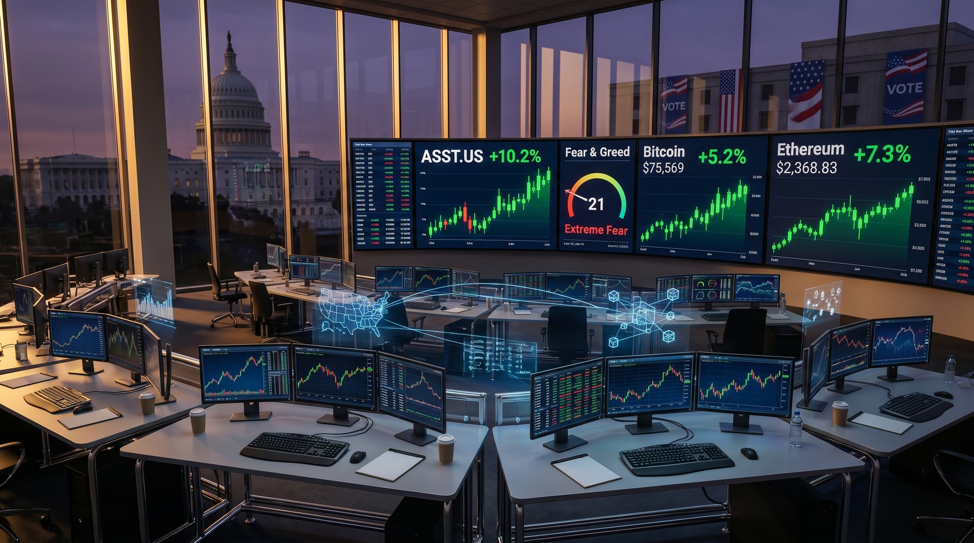 Strive Stock Surge Tops 10% Leads Crypto Rally