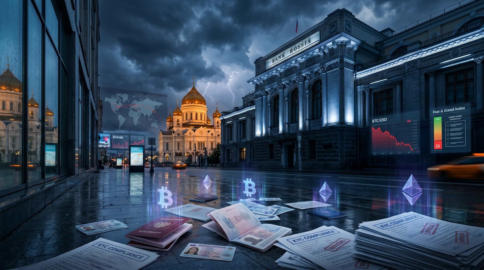 Russia KYC Cryptocurrency Mandate Hits Binance Traders: BTC at $74K