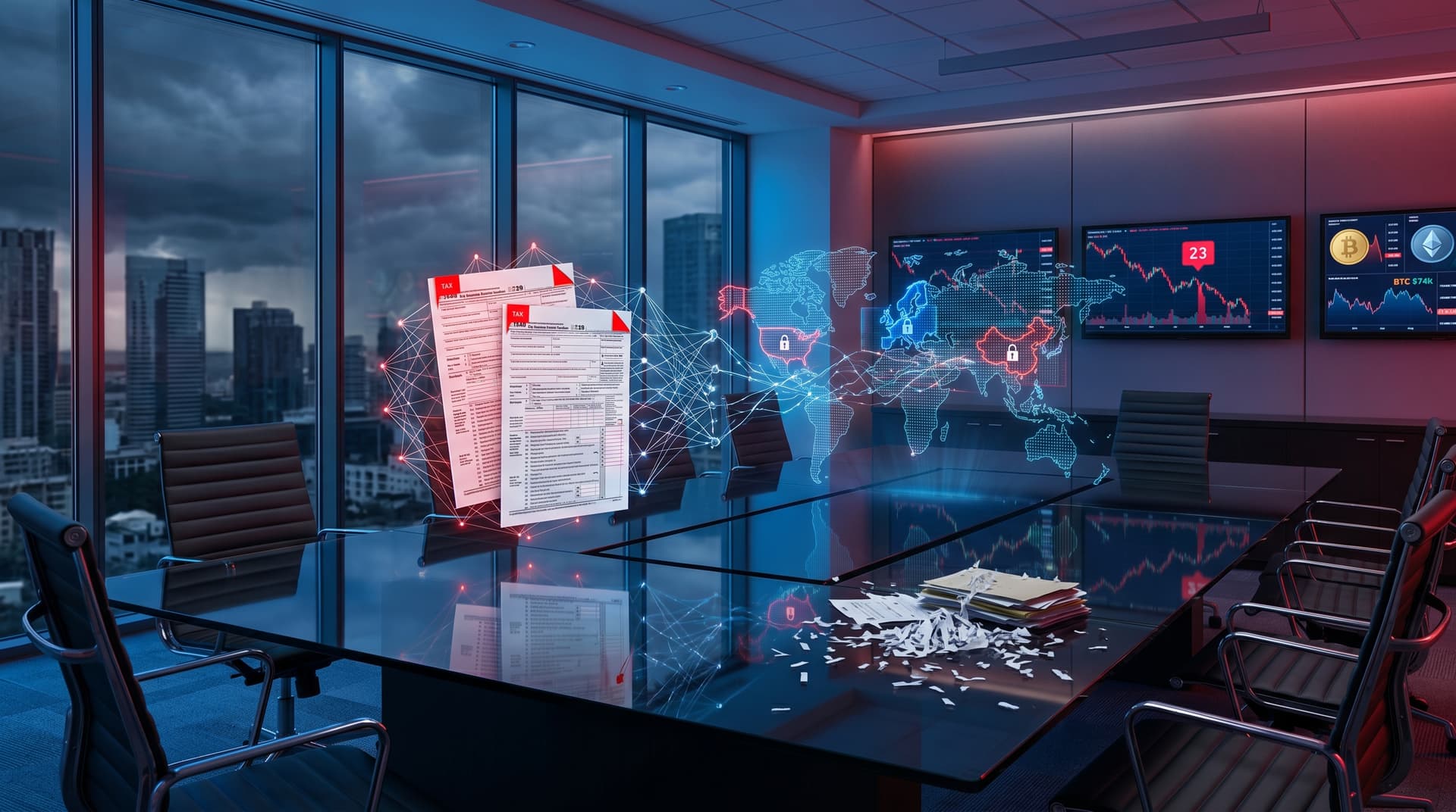 AI Tax Prep Warnings Crush Fintech Valuations 15% as Fear & Greed Hits 23