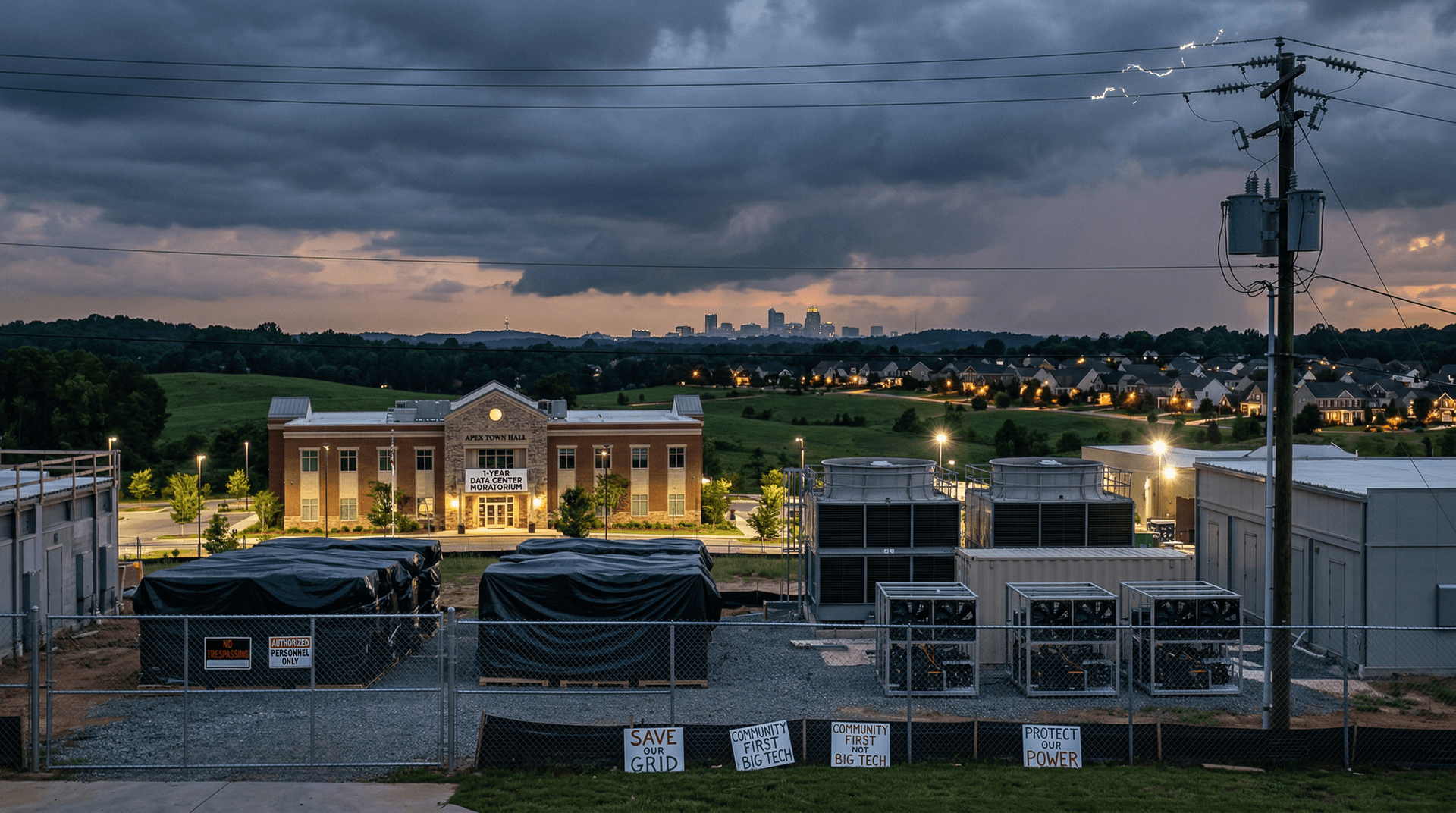 Apex Data Center Moratorium Halts AI, Crypto Builds 1 Year
